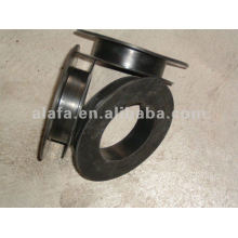 Rubber protective sleeve flange rubber flange gasket